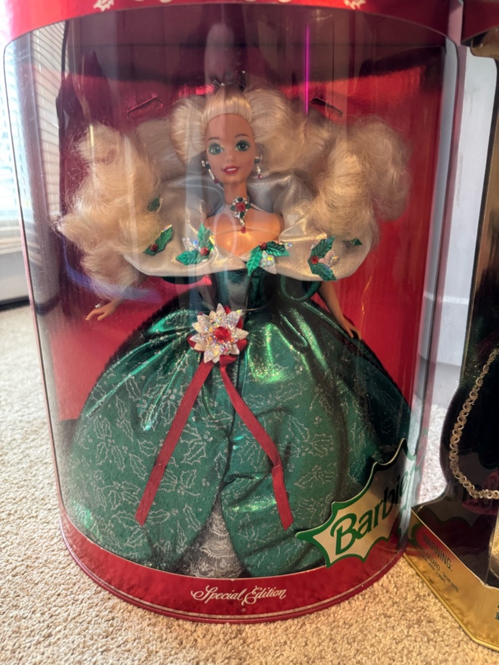 Happy Holidays Barbie 1995
